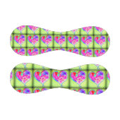 Balle De Baseball Coeurs roses tourbillonnant (Panneaux)