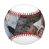 Balle De Baseball Collage de photos de baseball Script pour la fête (Devant)