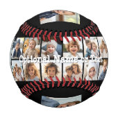 Balle De Baseball Collage de photos Instagram - Jusqu'à 14 photos en (Devant)