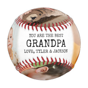 Balle De Baseball Collage photo de Keepsaké 4 pour grand-père