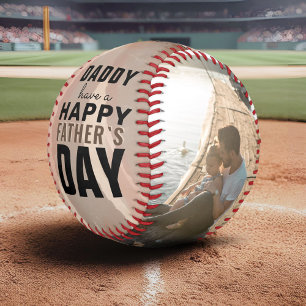 Balle De Baseball Collage photo de la Fête des Pères avec camouflage