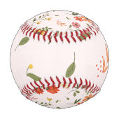 Balle De Baseball collection de fleurs (Devant)