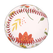 Balle De Baseball collection de fleurs (Devant Gauche)