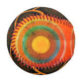 Balle De Baseball Coloré (Devant Gauche)