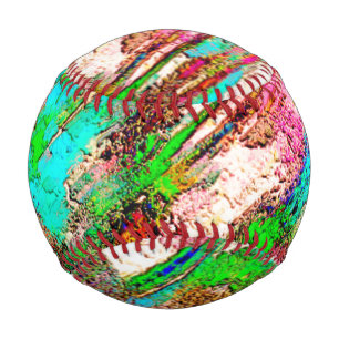 Balle De Baseball Coloré - Rustique et rugueux comme roughcast