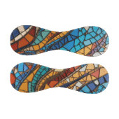 Balle De Baseball Coloré Vitrage Mosaïque Abstraction (Panneaux)