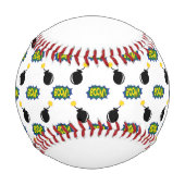 Balle De Baseball Comics Superhero Sports NUMBER Age Firecracker (Devant)