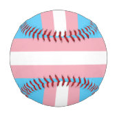 Balle De Baseball Communauté Transgenre Flag & Fierté / genre (Dos)