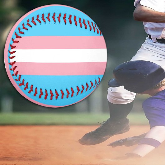 Balle De Baseball Communauté Transgenre Flag & Fierté / genre