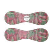 Balle De Baseball Conception abstraite en plâtre rouge vert (Panneaux)