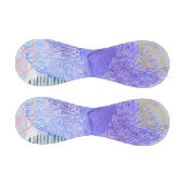 Balle De Baseball Conception abstraite violette (Panneaux)