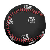 Balle De Baseball Conception aléatoire, logo ou image d'entreprise (Devant Gauche)