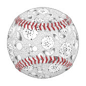 Balle De Baseball Conception complète sept (Dos)