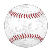 Balle De Baseball conception d'art linéaire (Dos)