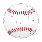 Balle De Baseball conception de langage Six (Dos)