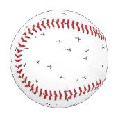 Balle De Baseball conception de langage Six (Devant Gauche)