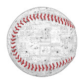 Balle De Baseball Conception de langue Un cent un (Devant Gauche)
