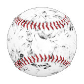 Balle De Baseball conception de point Quarante et un (Dos)