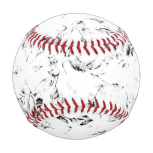 Balle De Baseball conception de point Quarante et un