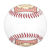 Balle De Baseball Conception d'illustration de lama mignon (Dos)