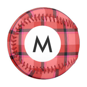 Balle De Baseball Conception du tatan monogramme