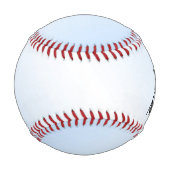 Balle De Baseball Conception Musicale Bleue de Batterie (Devant)