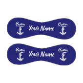 Balle De Baseball Conception nautique d'ancre de voilier capitaine (Panneaux)