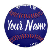 Balle De Baseball Conception nautique d'ancre de voilier capitaine (Devant)