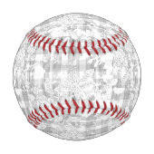 Balle De Baseball Conception verticale Vingt-Sept (Dos)