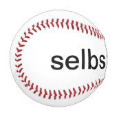 Balle De Baseball concevoir soi-même (Devant Gauche)