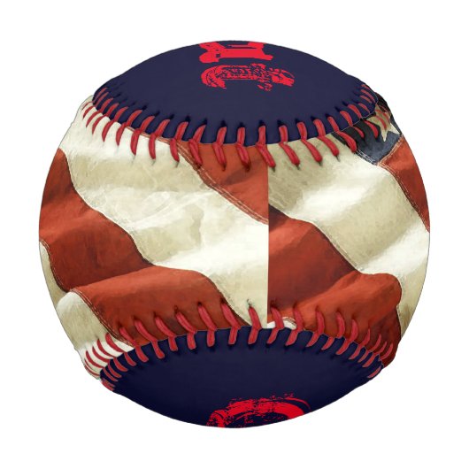 Balle De Baseball Connecticut (Devant)