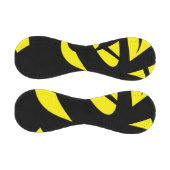 Balle De Baseball Contemporain Jaune / Noir (Panneaux)