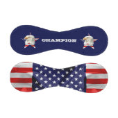 Balle De Baseball Cool Bald Eagle, Drapeau Américain, Star (Panneaux)