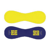 Balle De Baseball Cool Jaune & Marine RAD DAD Cadeau (Panneaux)