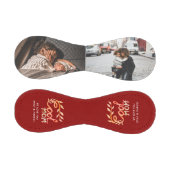 Balle De Baseball Cool Maman Lettrer La Main Mère Rouge Photo (Panneaux)