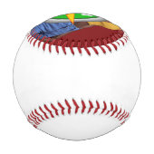 Balle De Baseball COOL ! Taille du règlement de base-ball - avec Coq (Dos)