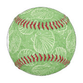 Balle De Baseball Coquillages Monogram Outline (Devant)