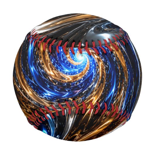 Balle De Baseball Cosmic Metal Vortex 3D (Devant)