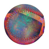 Balle De Baseball Couche d'images rustiques irrégulières (Devant Gauche)