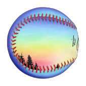 Balle De Baseball Coucher du soleil (Devant Gauche)