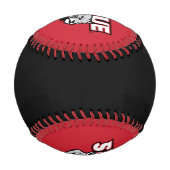Balle De Baseball Cougars de SIUE (Dos)