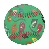 Balle De Baseball Couleur claire (Dos)
