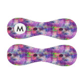 Balle De Baseball Couleur d'aquarelle verte et violette (Panneaux)