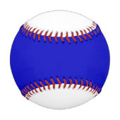 Balle De Baseball Couleur personnalisée So Blue (Devant)