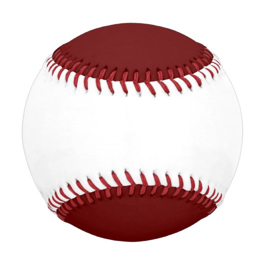 Balle De Baseball couleur rouge (Dos)