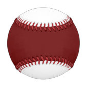 Balle De Baseball couleur rouge (Devant)