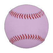 Balle De Baseball Couleur solide Lilac (Dos)