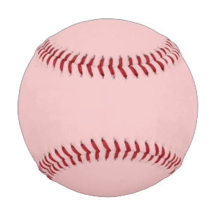 Balle De Baseball Couleur solide rose bébé