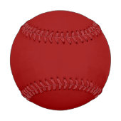 Balle De Baseball Couleur solide rouge Crimson (Dos)