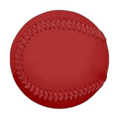 Balle De Baseball Couleur solide rouge Crimson (Devant Gauche)
